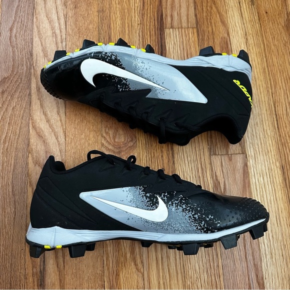 Nike Vapor Baseball Cleats Black and Grey Men’s Size 12 - Picture 1 of 11